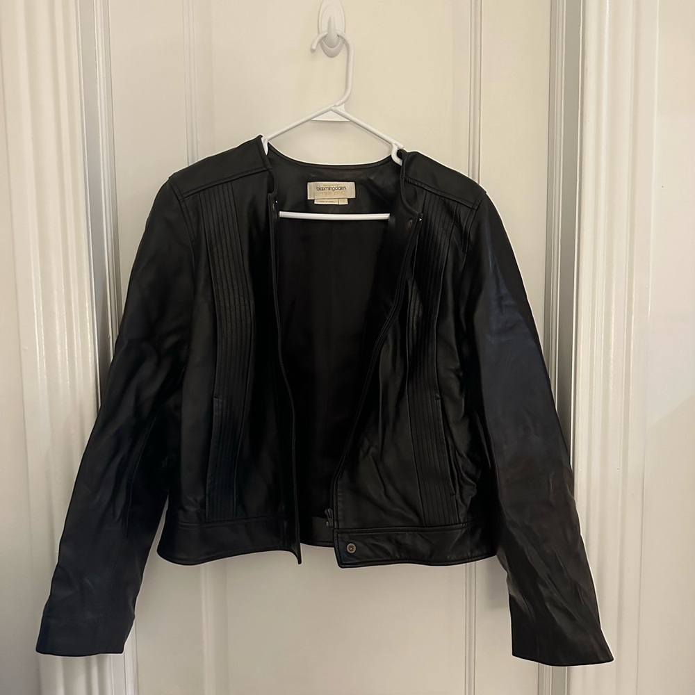 Vintage Bloomingdale’s leather jacket